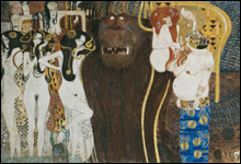 Gustav Klimt The Golden Knight 