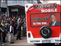 تبلیغات انتخاباتی حزب جنبش در هراره