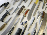 Knife crime in the city