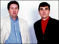 Irak'ta kaçırılan Fransız gazeteciler Christian Chesnot ve Georges Malbrunot