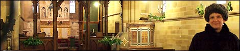 Catharine Otton-Goulder in St Andrew's Church