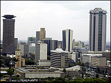 Nairobi skyline