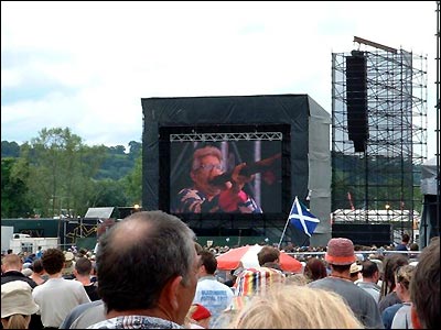 Rolf Harris at Glastonbury 2002
