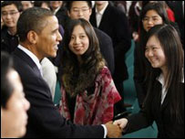 Obama në Kinë