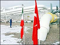 خط لوله انتقال گاز ايران به ترکيه