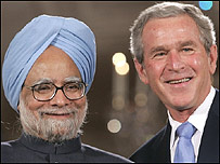 बुश-मनमोहन