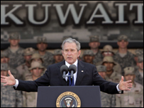 امریکی صدر جارج بش