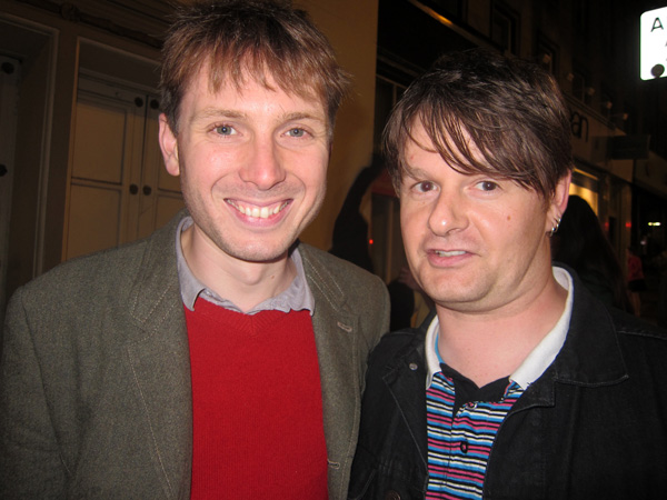 Alex Kapranos and Vic