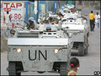 Tropas da ONU no Haiti