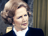 Margaret Thatcher.