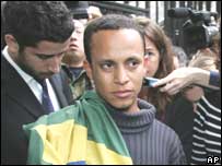 Alessandro Pereira durante o evento desta segunda-feira