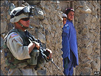 سرباز آمريکايی در خوست