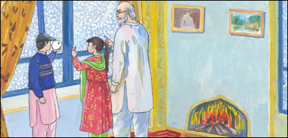 يوه ماڼۍ او زردريڅې : د ژمي ډېره سړه ورځ 