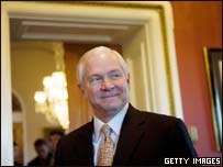 O novo secretário de Defesa americano, Robert Gates