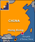 Americký letoun se nyní nachází na ostrově Chaj-nan v Jihočínském moři