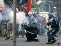 Tumulto em Mar del Plata