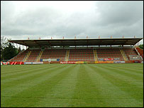 St James Park, home of Exeter City