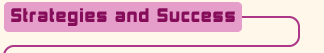 Strategies and Success
