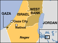 Mapa Izraele