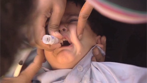 بیماری فلج اطفال در پاکستان شایع است