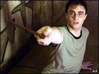 Daniel Radcliffe trong vai Harry Potter