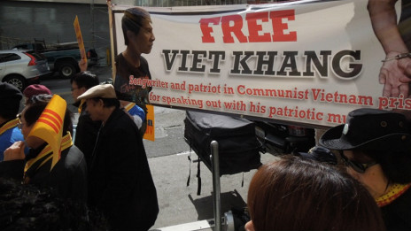 Vận động trả tự do cho ông Việt Khang ở hải ngoại