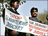 وکلاء کا احتجاج