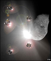 太空中的明镜的构想图