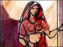 रेखांकन -लाल रत्नाकर