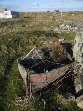 Berneray Boat ruin