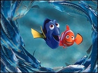 Cena de 'Procurando Nemo'