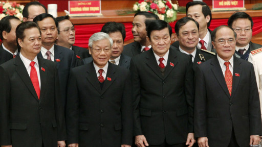 Các lãnh đạo Bộ Chính trị Đảng CSVN