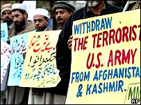 Pakistan'da bir gösteri