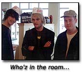 Who's in the room with Norman?