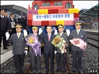 Nam Hàn đang muốn được triển khai dịch vụ đường sắt vận chuyển hành khách