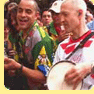 Samba musicians