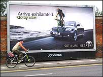 Altered advert