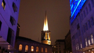 The church outside New BH