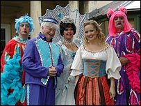 The cast of Cinderella