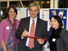 Chris Huhne MP signs petition