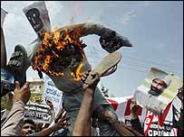Protestos em Hyderabad