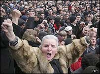 Erivan'daki gösteriler (Mart 2008)