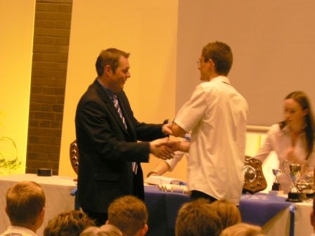 prize-giving at Elgin