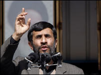 Preşedintele Iranului Mahmoud Ahmadinejad