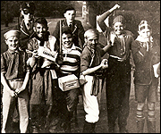 Burnham Carnival pirates in the early 1950s