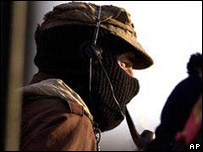 O líder do EZLN, subcomandante Marcos
