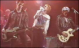 the pistols in action