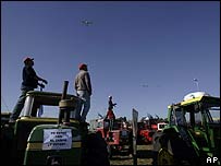 Ruralistas fecham estrada na Argentina (arquivo)