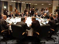 ملاقات رهبران سياسی لبنان