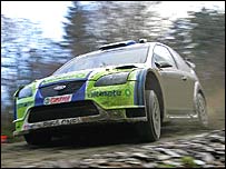 Marcus Gronholm yn y Ford Focus